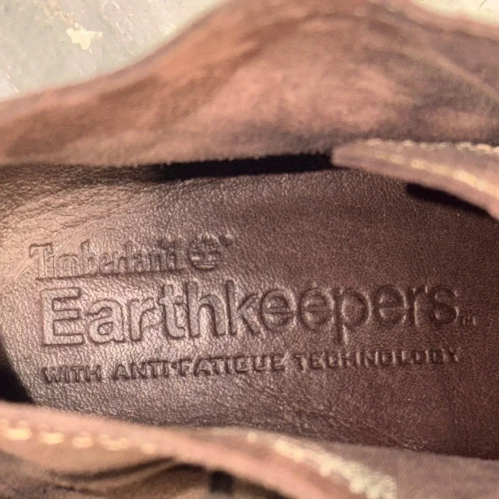 Timberland Earthkeepers Chukka Boots 8.5 Women Brown Suede Leather 25665M